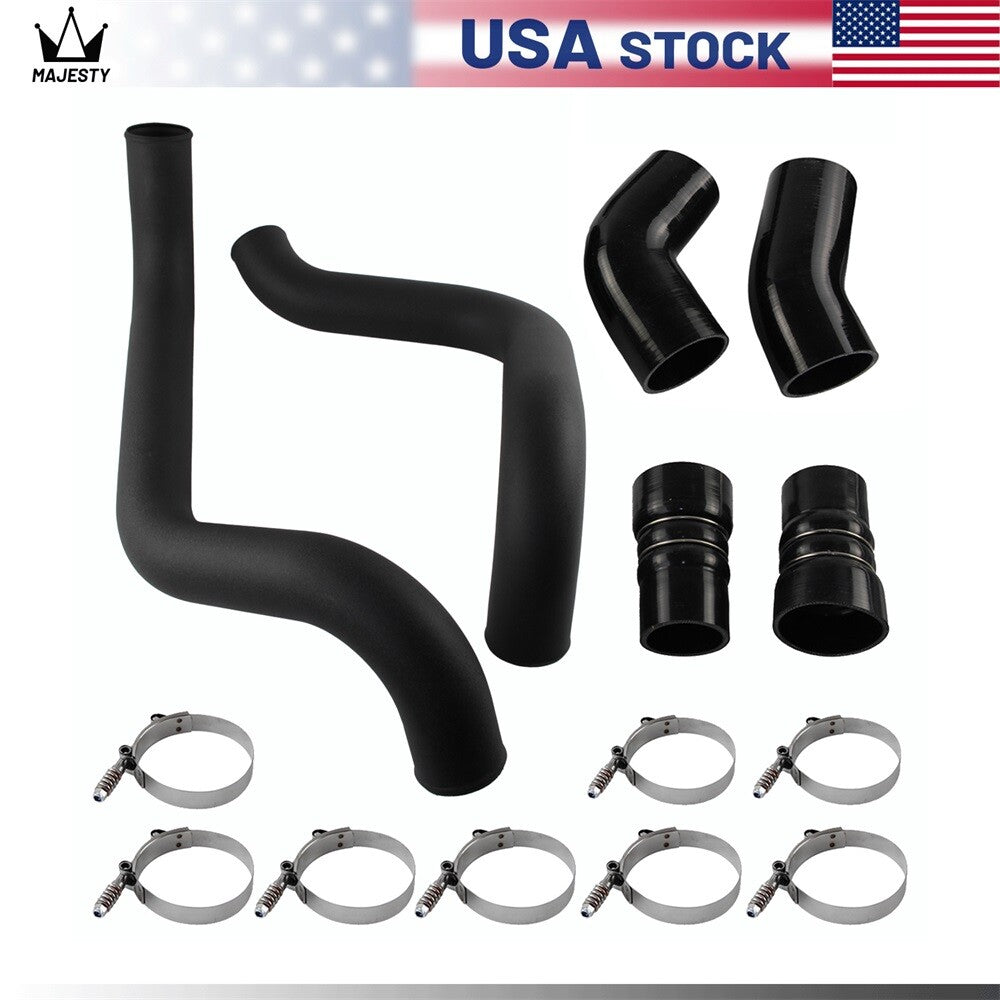 3 Intercooler Pipe Boot Kit For 02-04 GM for GMC 6.6L LB7 Duramax Diesel Black