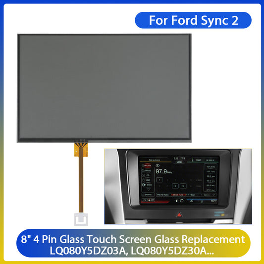 8 Touch Screen Digitizer f¨¹r for Lincoln for Ford Sync 2 Radio Navigation LQ080Y5DZ03