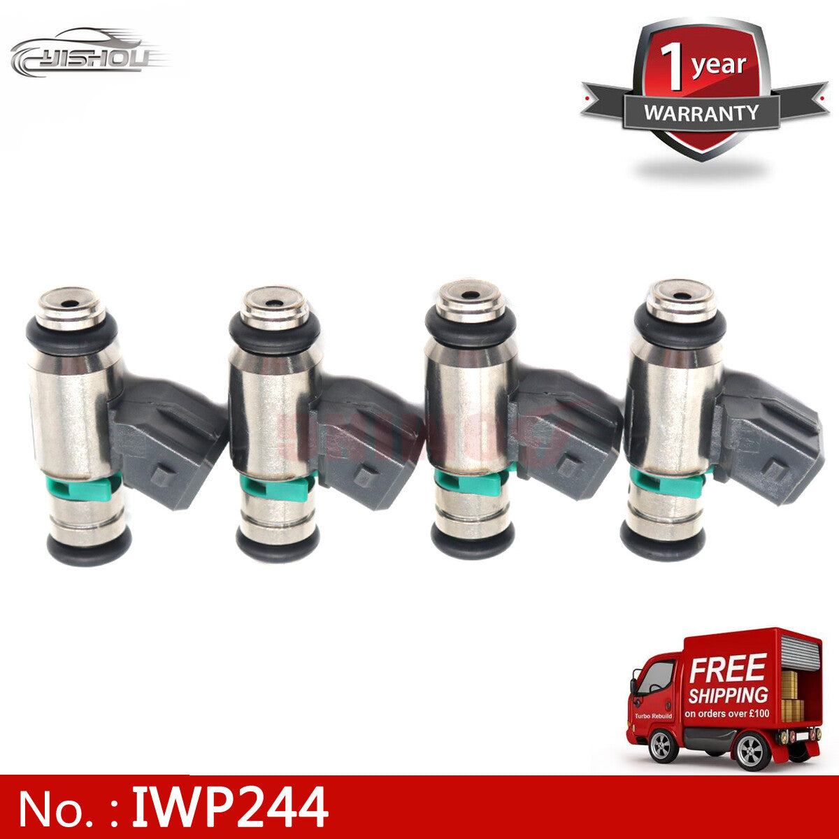 4-piece/batch IWP-244 fuel injectors for Chery Cowin C3. new IWP244.