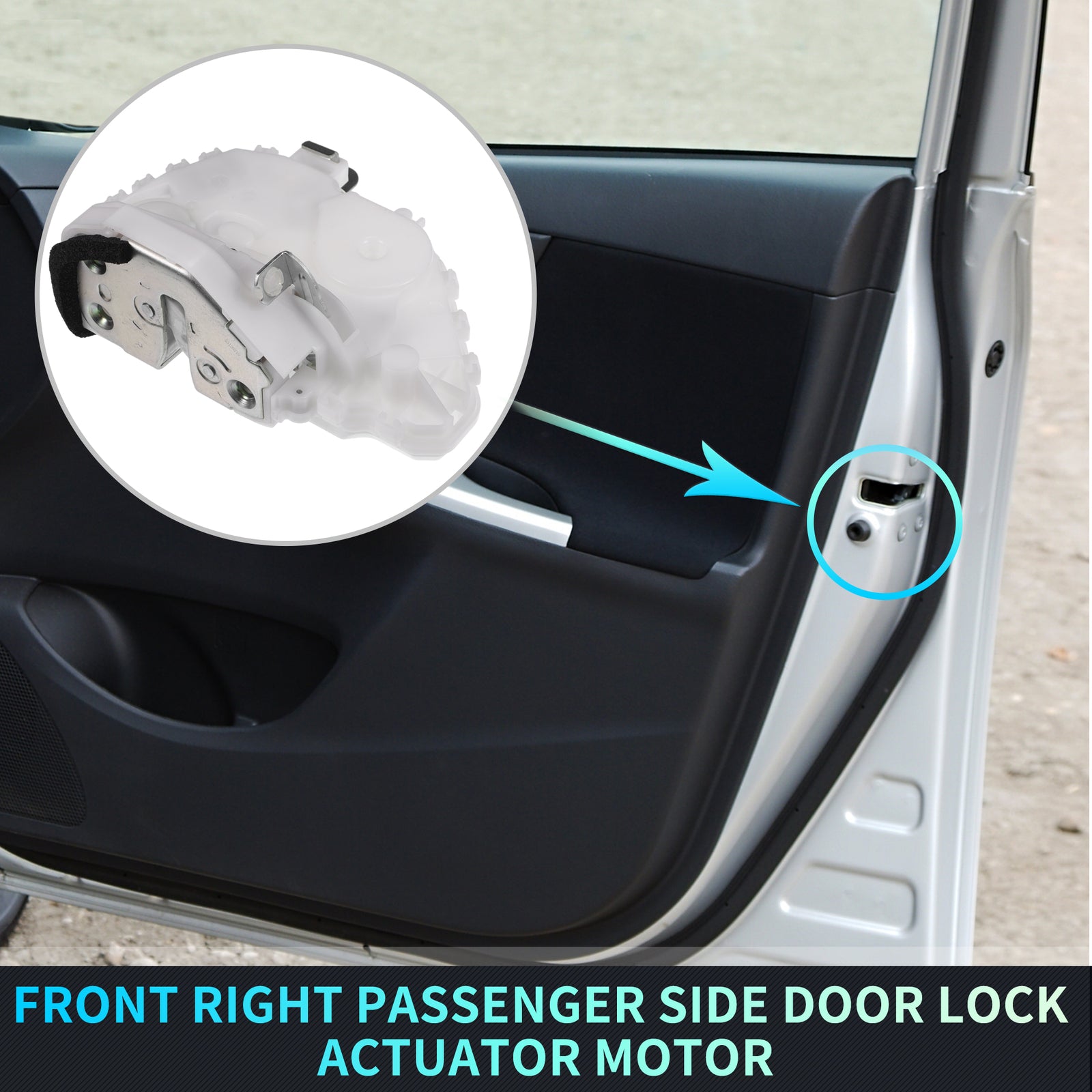 The front right door lock actuator motor is suitable for Acura MDX 2007 - 2013 No.72110STX305