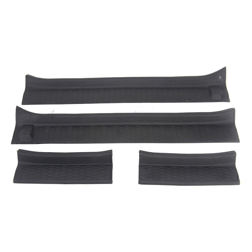 Door Sill Guards Entry Plate Cover Protective Trim Fit 18-21 for Jeep for Wrangler JL JT