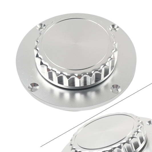 Gas Fuel Tank Cap Oil Tank Petrol Cap Cover Chrome for BMW K1 K75 K100 K1100 Q