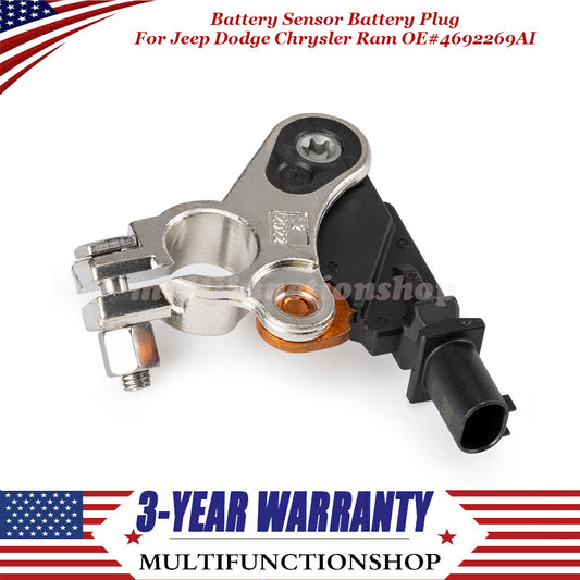Battery Sensor Battery Plug 4692269AI for Jeep for Dodge for Chrysler for Ram 2011-2020 Q