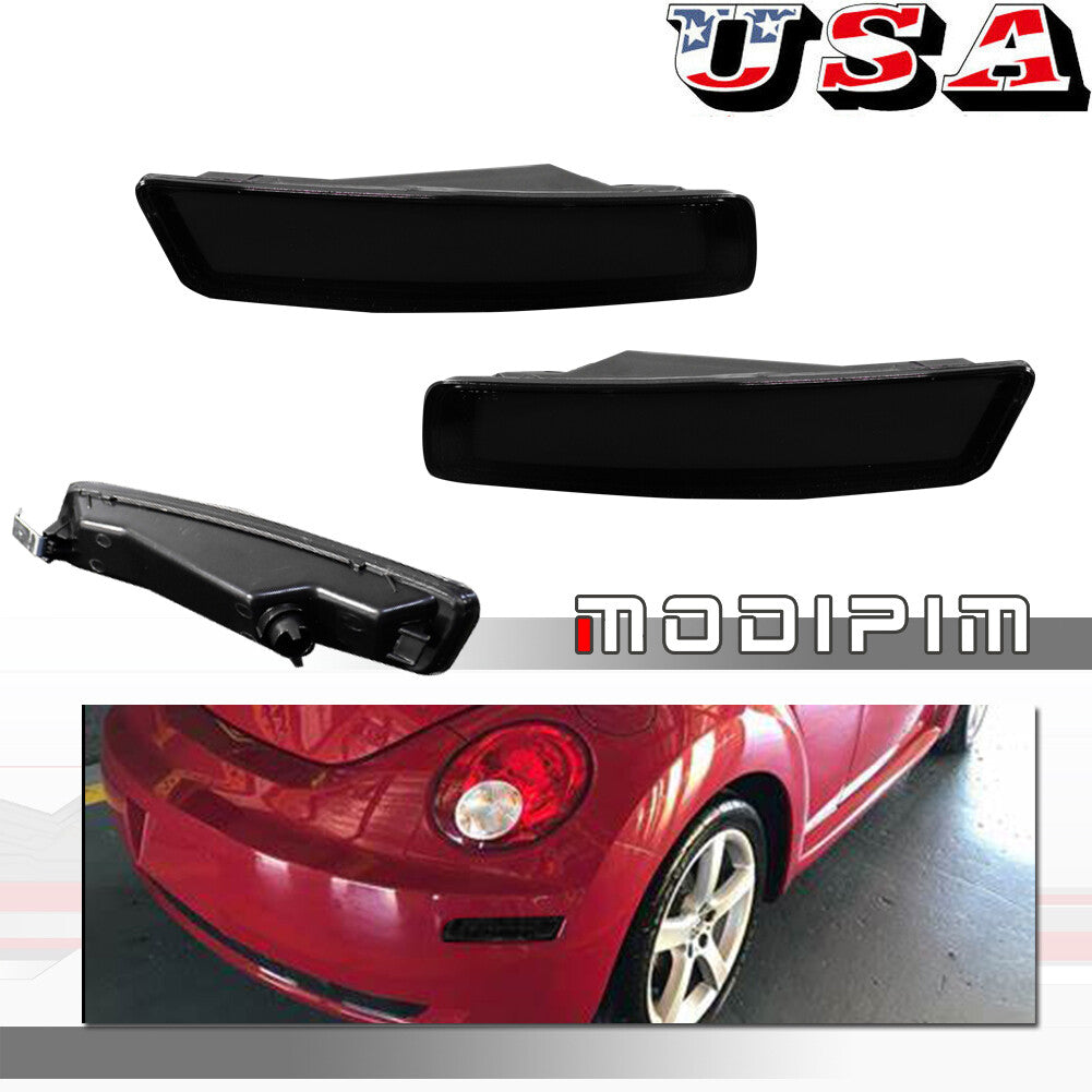 Suitable for 06 - 10 for VW Beetle smoked rear fender side marker light housing X2- v