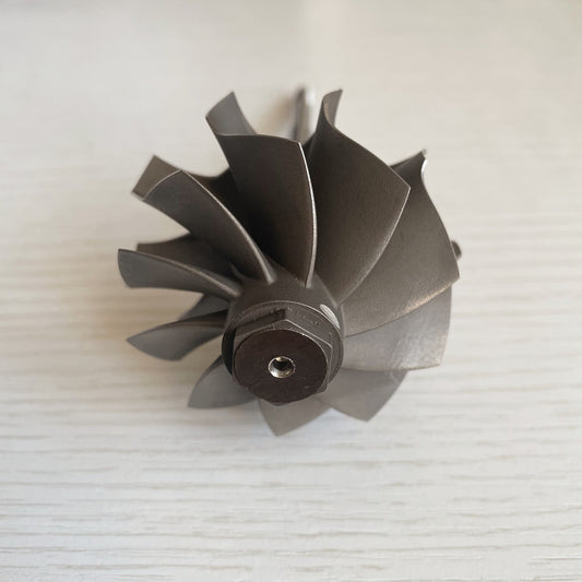 GT3076R GTX3076R GTX3067R 55X60mm 10-blade ball bearing turbine shaft and wheel