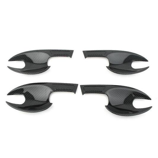 Fit for Mazda 6 Atenza 2020-2022 Carbon Fiber ABS Outside Door Bowl Cover Trims