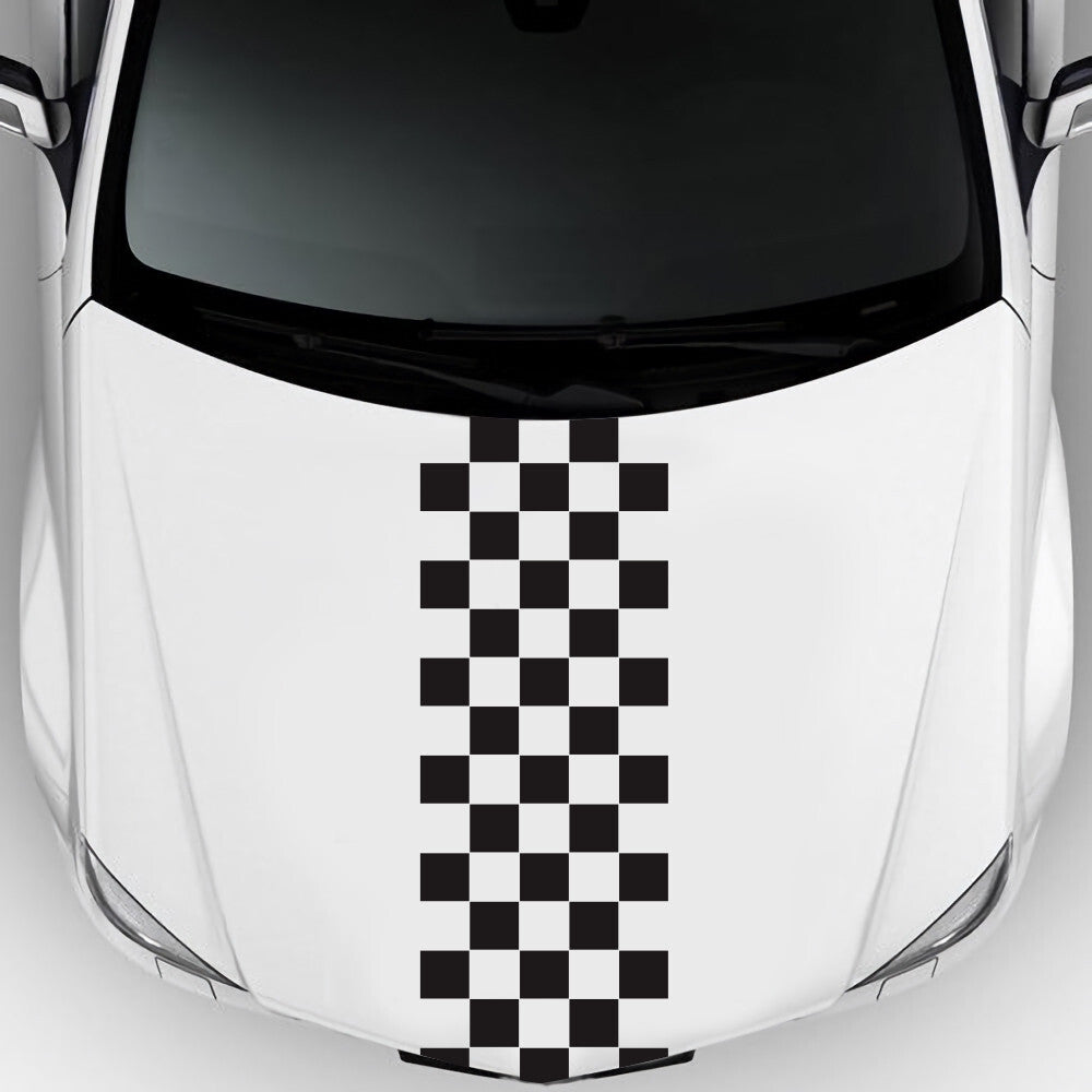 Black Vinyl Stripe Decal Graphic Sticker For Body Hood Car Truck Accessories
