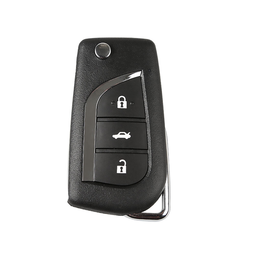 5x XNTO00EN VVDI Wireless Universal Remote Key 3 Buttons for Toyota Style
