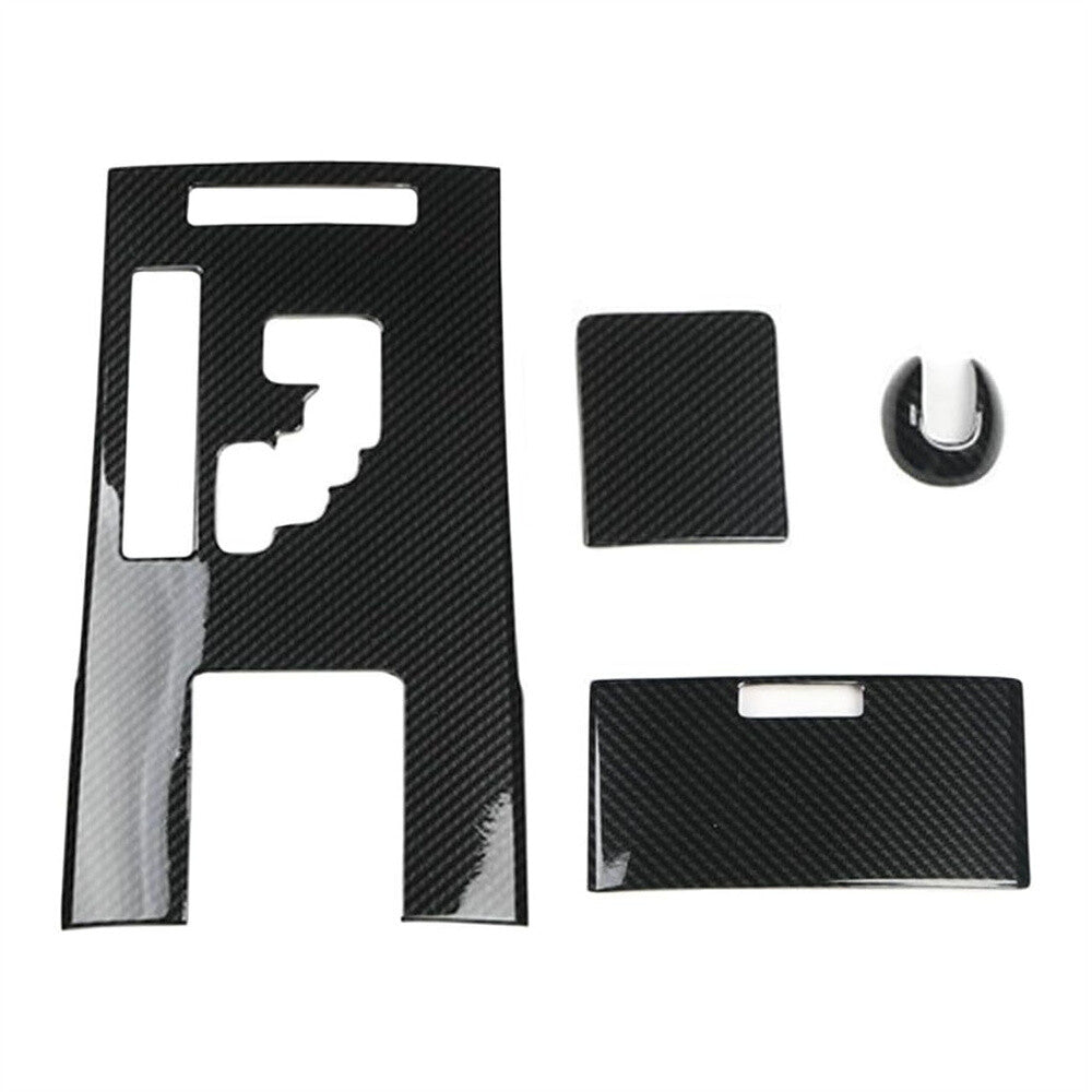 Carbon Fiber Look Interior Gear Shift Cover Trim for Lexus IS250 300 350 2006-12 Q