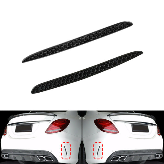 Two rear bumper ventilation grilles are available for the new for Mercedes W205 C-Class, left + right - n