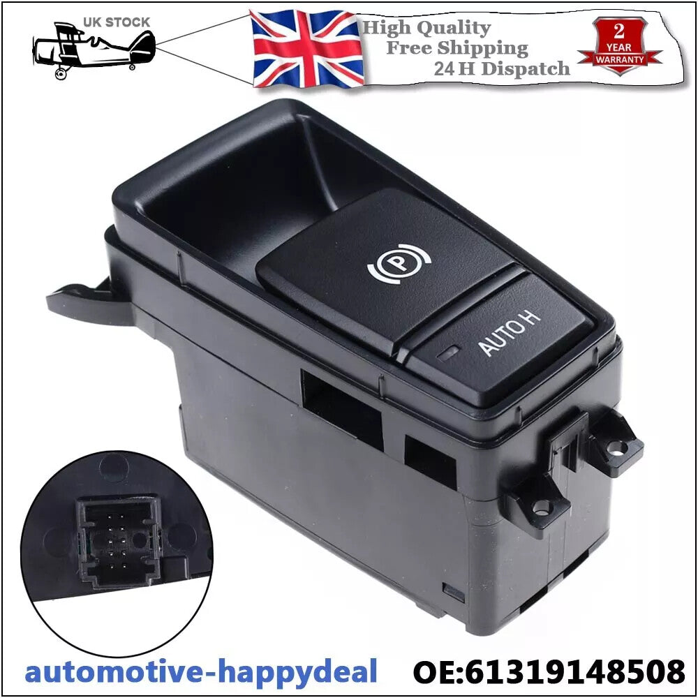 Handbrake Parking Brake Auto Hold Switch for BMW X5 X6 E70 E71 61319148508 Black