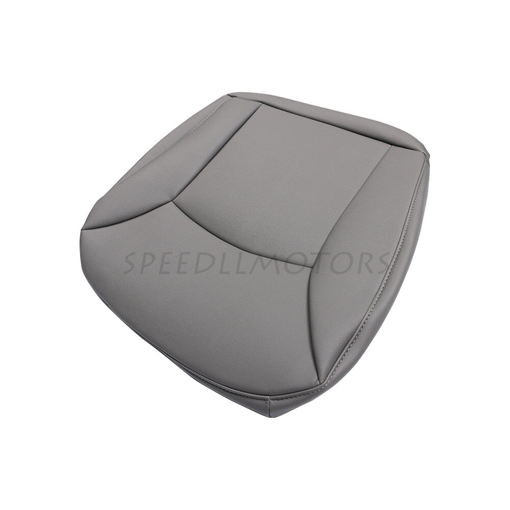 Fit 2002 - 2008 for Ford E150 E250 Econoline Van Driver Bottom Vinyl for Seat Cover Gray Q