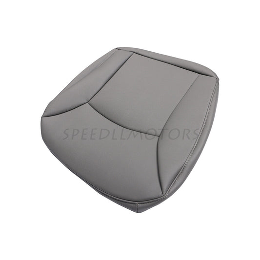 Fit 2002 - 2008 for Ford E150 E250 Econoline Van Driver Bottom Vinyl for Seat Cover Gray Q