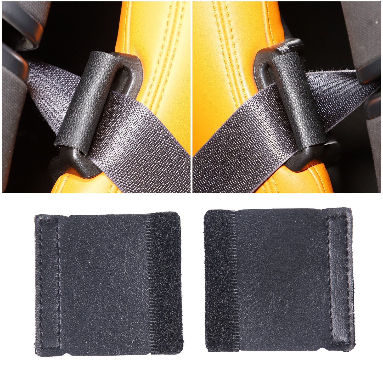 Carbon Fiber Steering Wheel Decor Frame Trim 3PCS for Camry 2018-2023- v