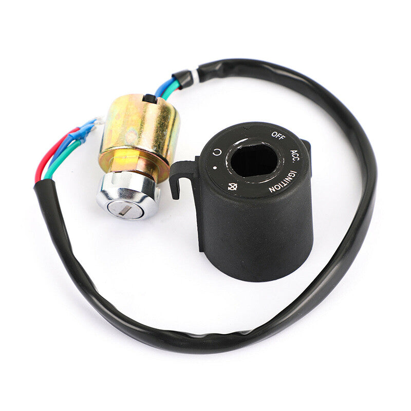 Ignition key switch tail box lock for FXRS Conv low rider convertible 1991-1992 Q