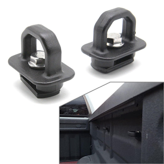for Chevy Silverado Colorado for GMC for Sierra Pickup Trucks 2X Tie Down Anchors Hooks Q