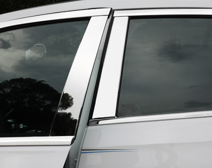 for Cadillac CT4 2020-24 Steel Chrome Windows Strip Sill Molding Cover Trim 14P