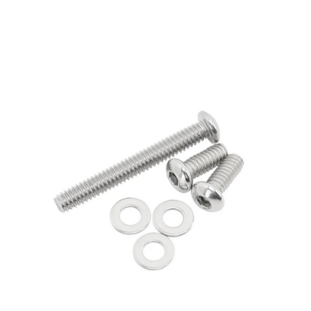 Chrome Motorcycle Windshield trim bolt Windscreen Screws Fit for Harley Touring