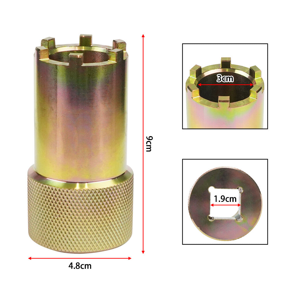 Clutch Spider Nut Tool for Polaris P-90 P-85 RZR 1000 XP Ranger 900 General Gold