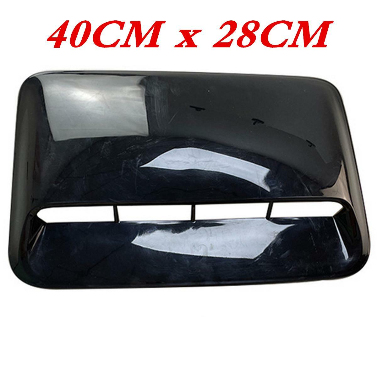 Suitable for automotive trim, black ABS glossy air intake hood/ventilation cap. n