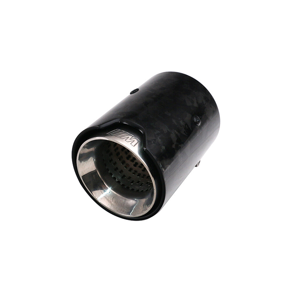 1PC Carbon Fiber 67mm ID 89mm OD Exhaust End Tip Exhaust Tip for BMW M series