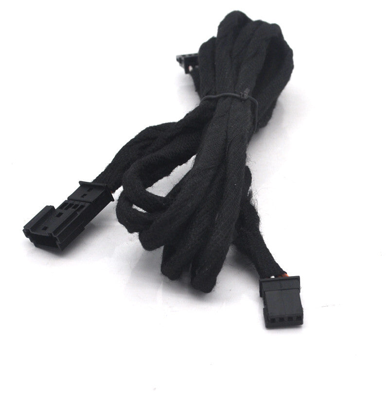 Retrofit Rear footwell light Y-adapter splitter cable for BMW F30 F32 F34 F10 M3