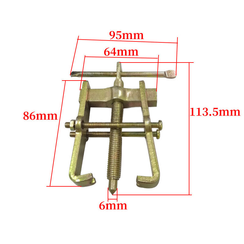 3-inch 2-jaw carbon steel gear puller mechanical bearing removal tool n