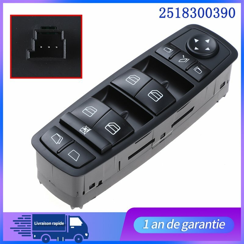 FITS for MERCEDES GL X164 X166 R W251 COMMANDE BOUTON INTERRUPTEUR LEVE VITRE GAUCHE