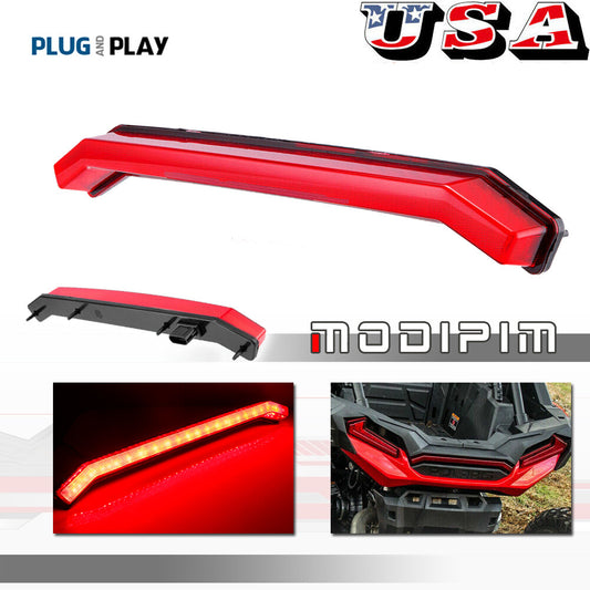 Red lens center taillights for 2017-21 Sportsman 850, 2019 + for Polaris RZR XP 1000 Q