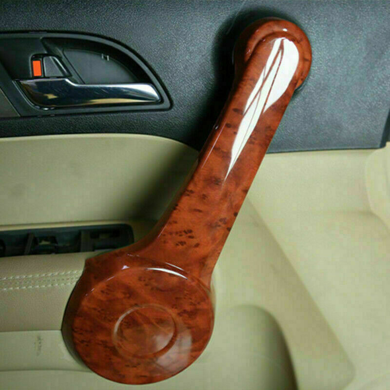 for Honda CR-V CRV 2007-2011 Bright Peach Wood Car Inner Door Armrest Trim 4pcs