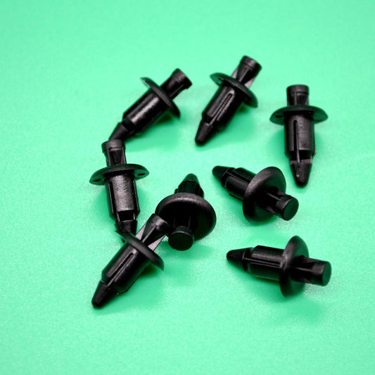 10pcs Bumper Trim Rivets Screws Fender Clips Car Door for Suzuki for Honda NinjaAlso