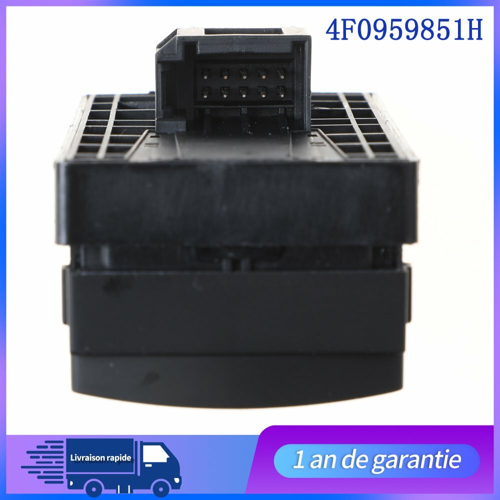 Bouton leve vitre Fits for audi s3 rs3 a3 8p conducteur cote gauche Neuf 4F0959851H n