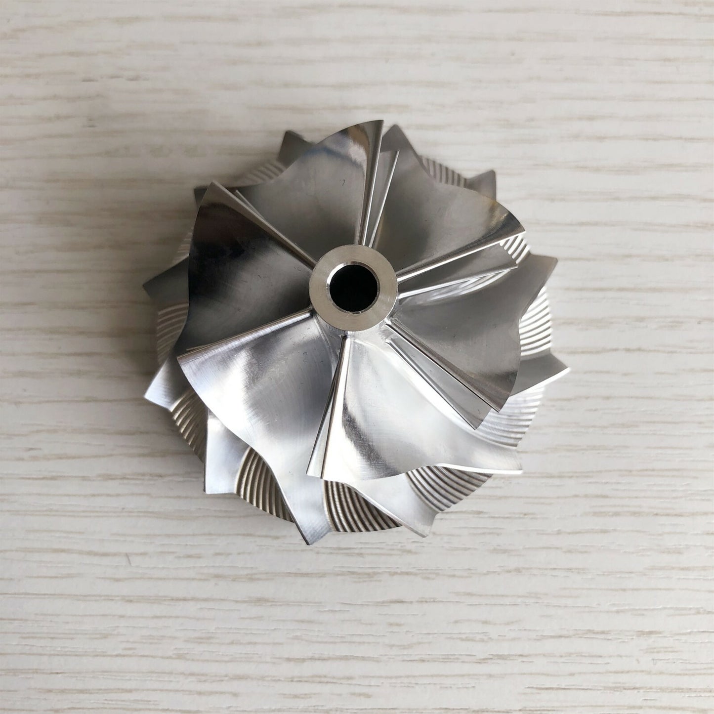 RHF55 48.62/65.00 mm 6+6 Blade Performance Turbine Blank Compressor Wheel VIET