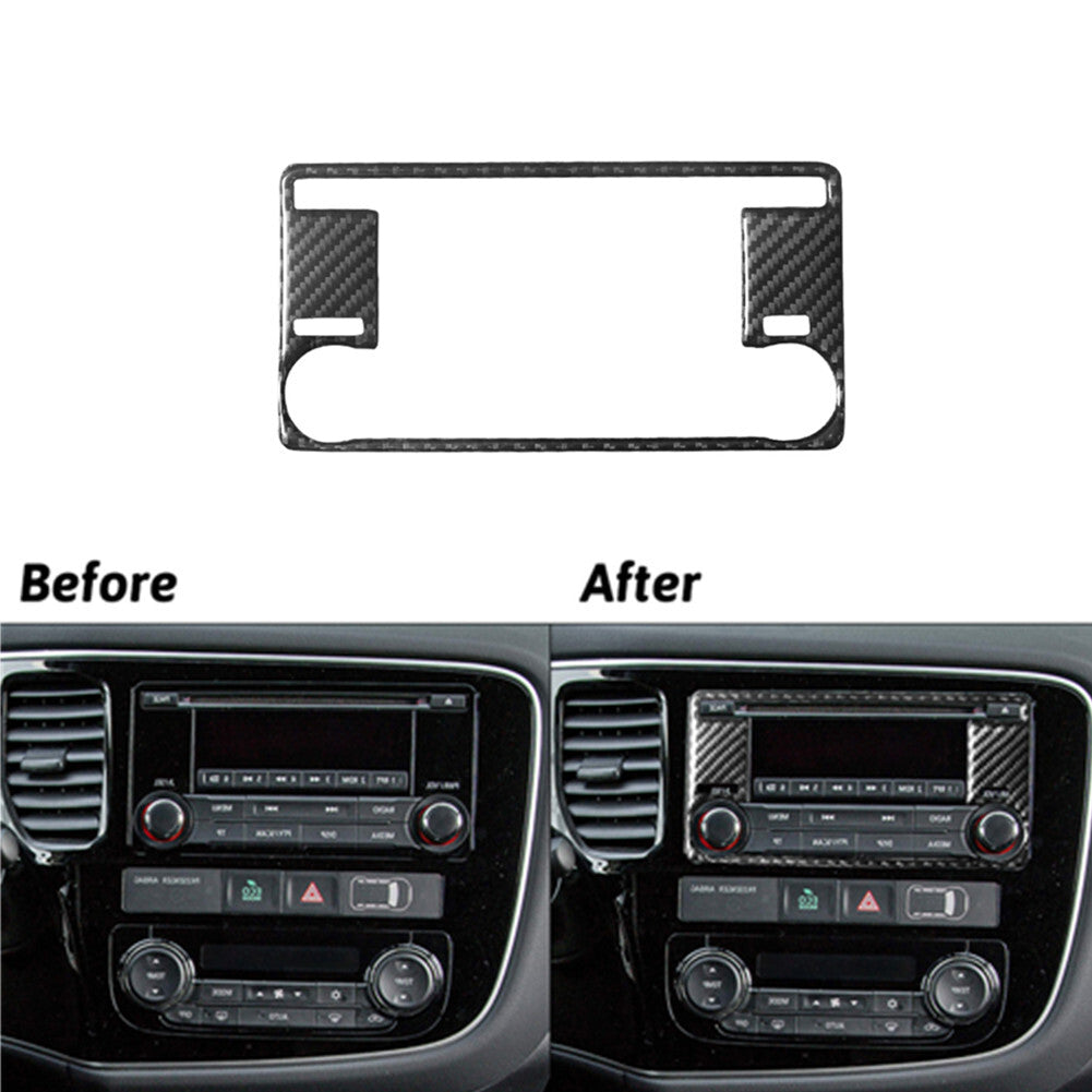 2x Red Carbon Fiber Speedometer Trim Cover for Lincoln for Navigator 2007-2014 v