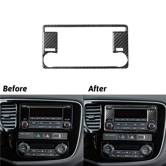 2x Red Carbon Fiber Speedometer Trim Cover for Lincoln for Navigator 2007-2014 v