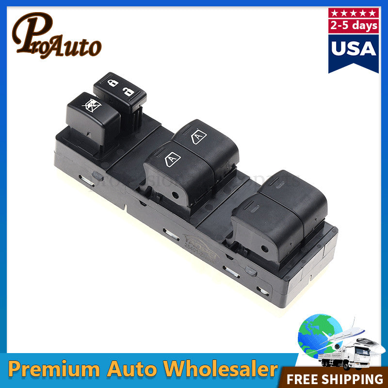 For 2007-2012 for Nissan Altima Sedan 4 Door Driver Side Master Power Window Switch