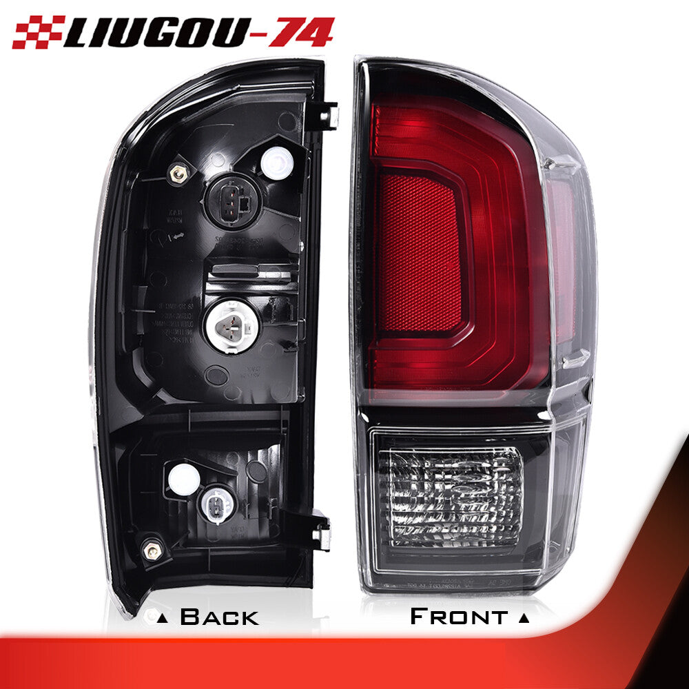 Tail light black right side suitable for 16-21 for Tacoma all models TRD PRO- v