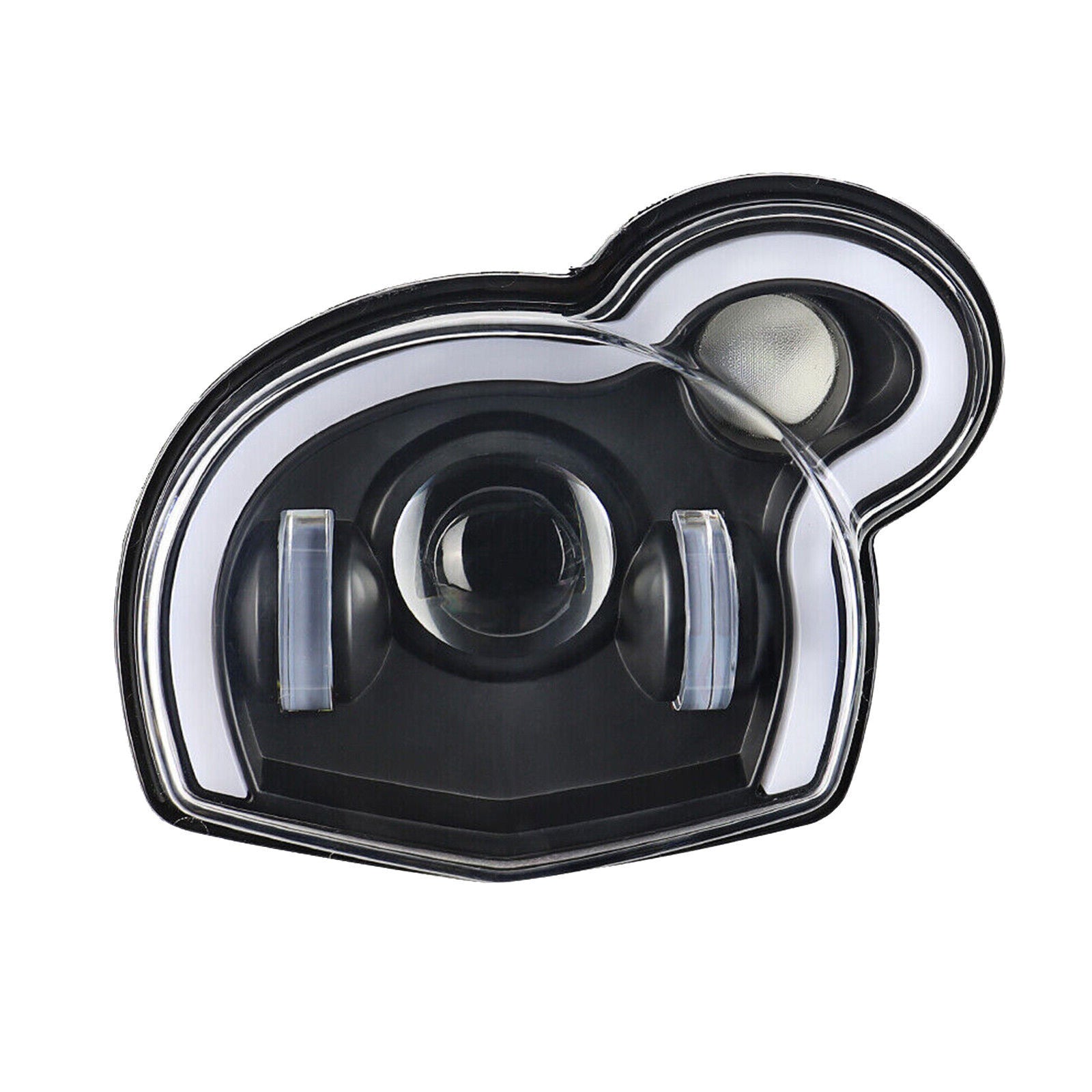 2011-2017 for BMW G650GS LED DRL with high and low beam headlights in the upper right corner Q