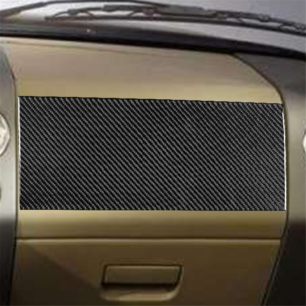 3x Center Console CD Panel Carbon Fiber Sticker Trim for Honda Odyssey 2005-2010 v
