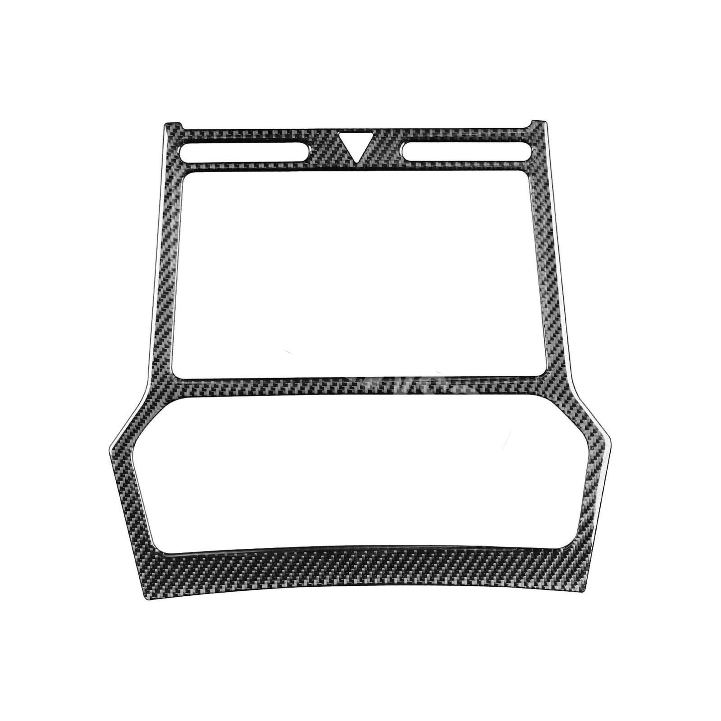 Carbon Fiber Look Car Radio Panel Frame Cover Fit for Ford Explorer 2013-2019 Q