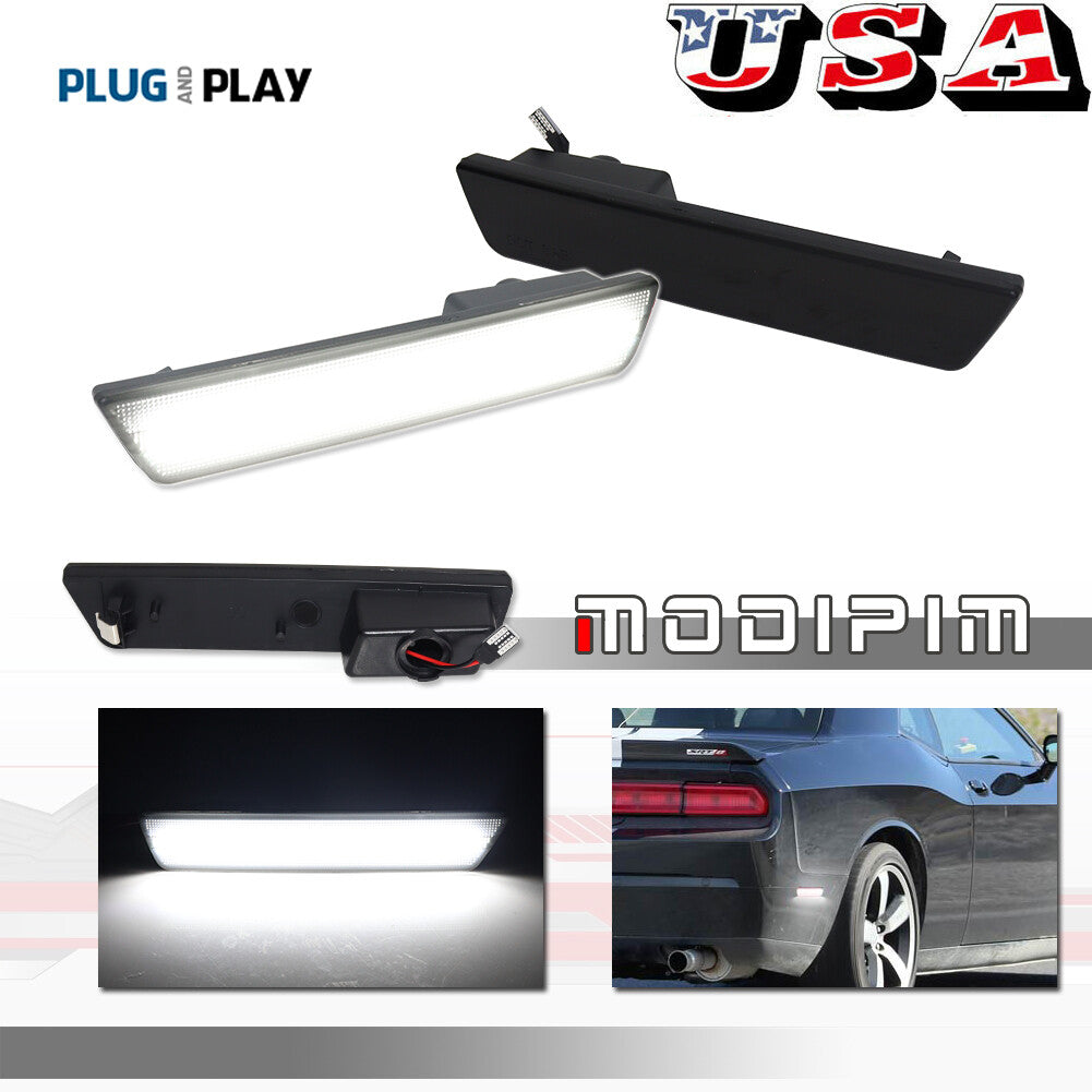 White rear marker LED light suitable for 08-14 for Dodge for Challenger /11-14 charger- v