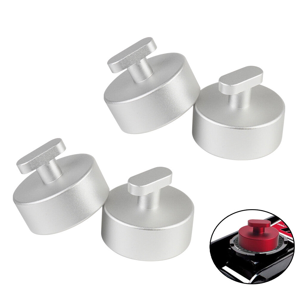 4 Jack Pad Jacking Lift Pad for Chevrolet for Corvette 2014+ C7 Z51 Z06 Aluminum Silver