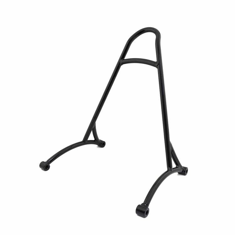 Black Burly Sissy Bar Backrest for Harley Sportster XL Iron 883 1200 2004-2017 Q