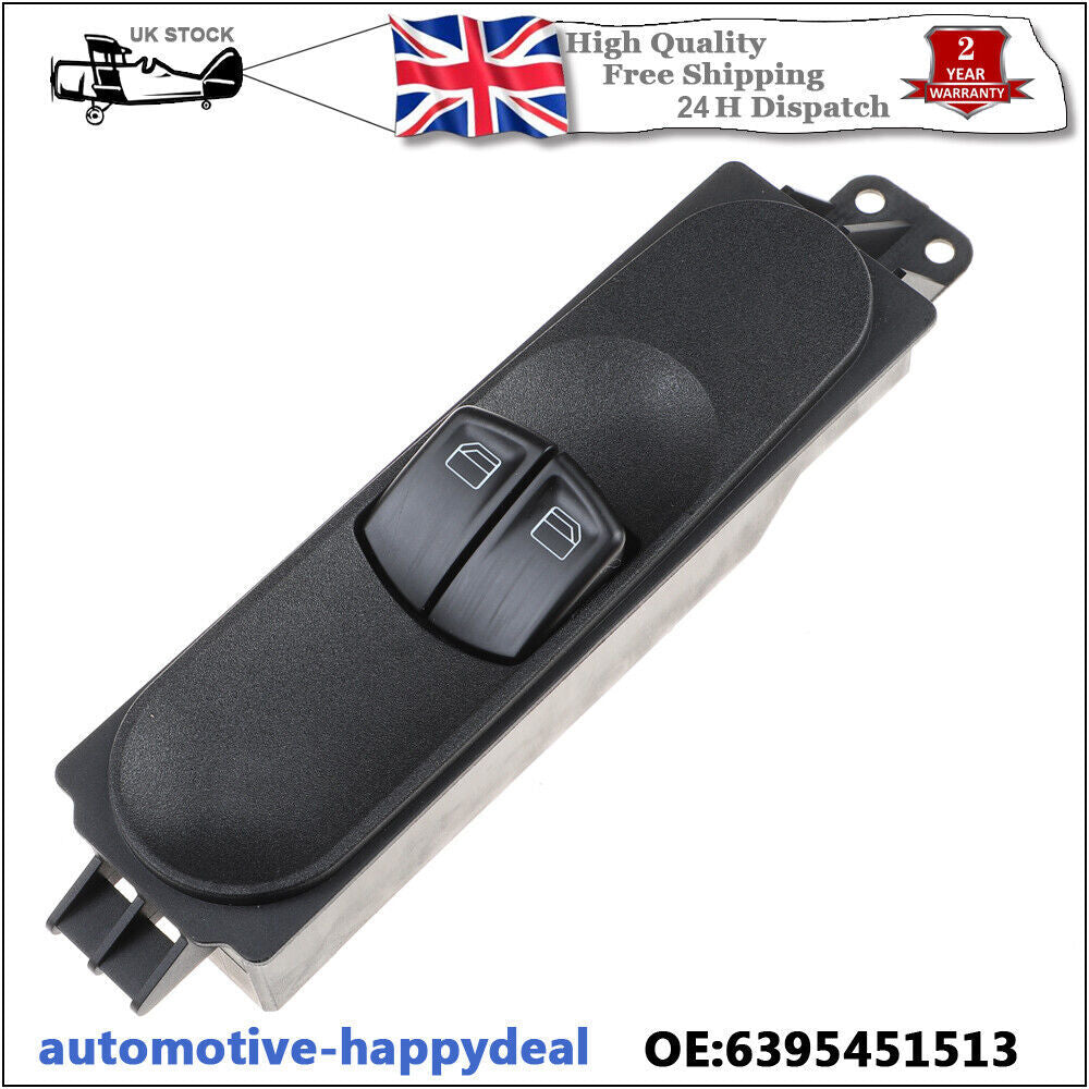 Electric Power Window Switch for Mercedes-Benz VIANO VITO W639 Driver Side 7Pins