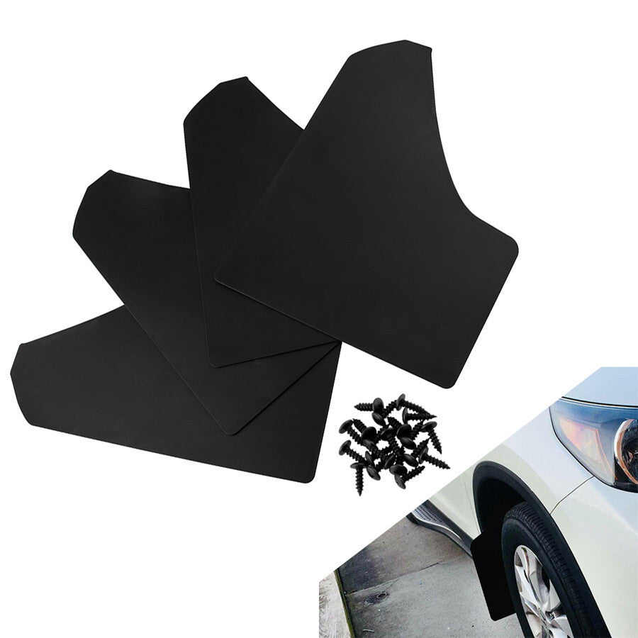 4X Universal Mudflaps Mud Flaps Splash Guards Mudguard Car Pickup for SUV Van Truck Q