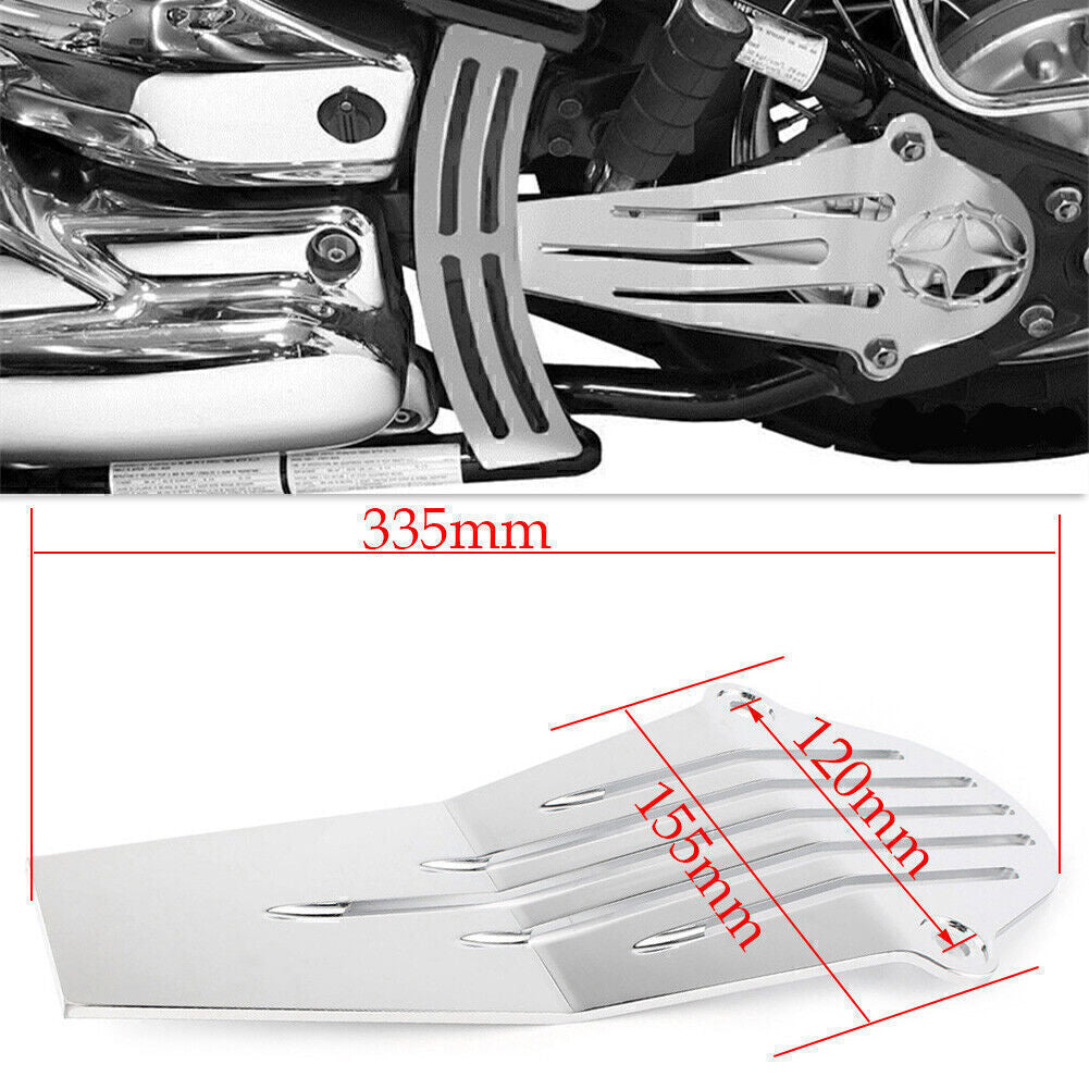 Grille Drive Shaft Cover Trim Case Fit for Yamaha V STAR XVS 650 1996-2017 Chrome