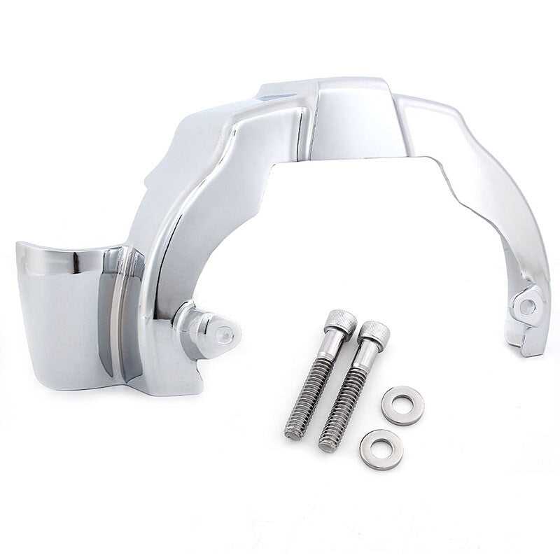Chrome Precision Transmission Shroud Cover For Milwaukee Eight Engines 2017-2020