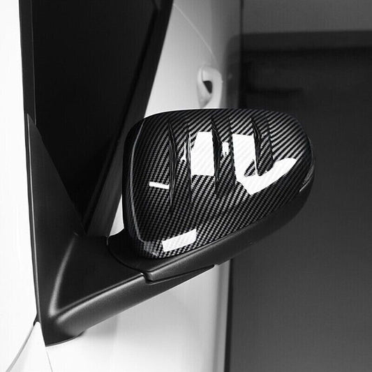 Carbon Fiber Rearview Mirror Cover Cap Trim for Chevrolet Trax 2023 2024 2025
