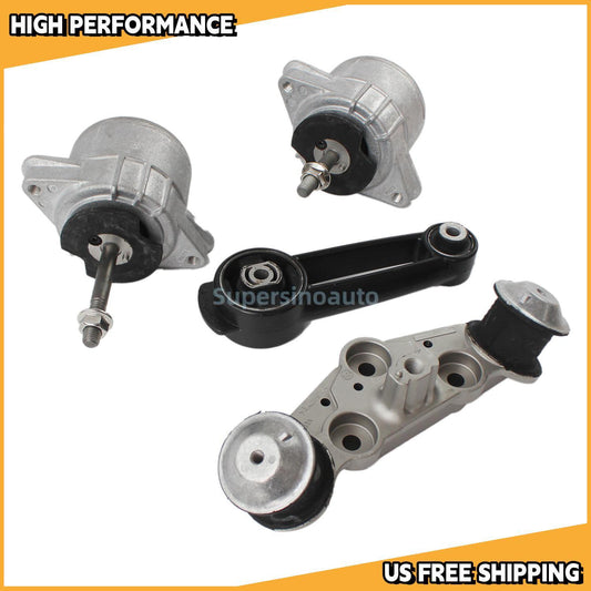 Engine Mount Set for 2011-2016 for Porsche for Panamera 3L 3.6L 94637505722 94637505822