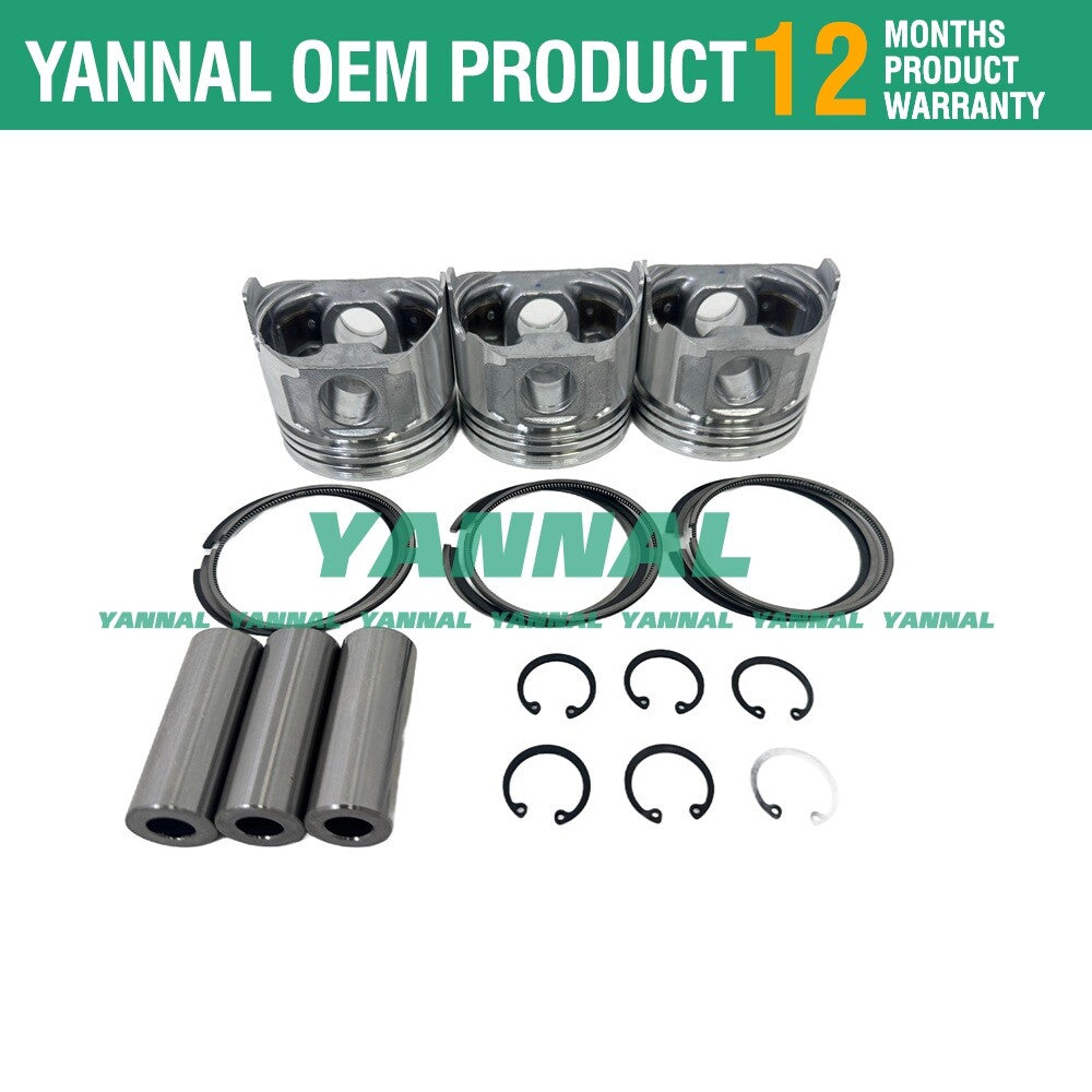 3TNV82 3TNV82A Cylinder Liner Kit for Engine Piston Gaskets and Service Rings